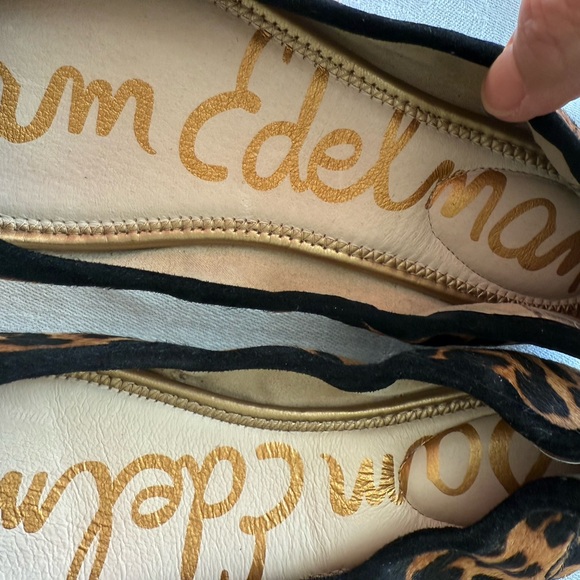 Sam Edelman Felicia Leopard Print Flats - Picture 2 of 4